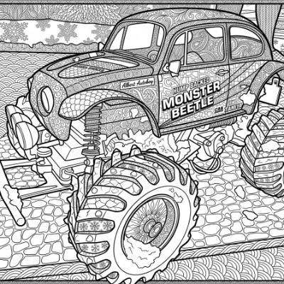 Monster Truk Ber Pola