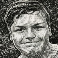Portraits Avec Texture Pointillée