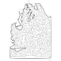Forme di puzzle contornate