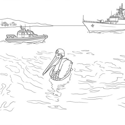 Adegan Patroli Maritim