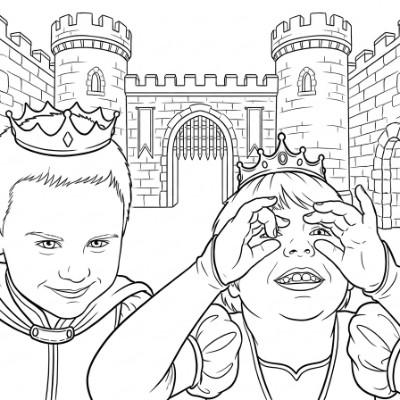 Prince e Principessa al Castello