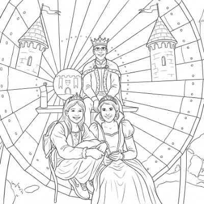 Re e Principesse su un Trono