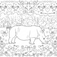 Animali diventano dolci scene di San Valentino