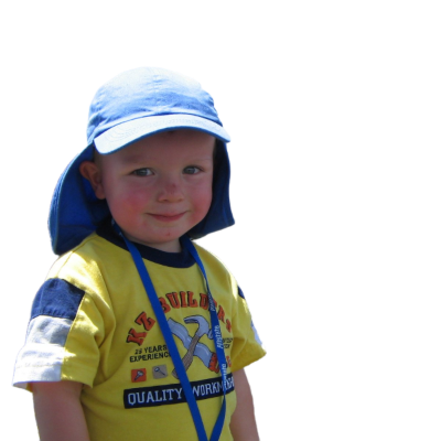 Portrait d’enfant découpe