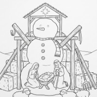 ホリデーのキャラクターは楽しいまま