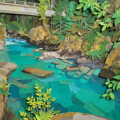 Rivière forestière