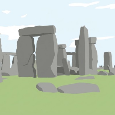 Stonehenge In Open Air
