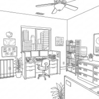 Les espaces de bureau deviennent coloriables