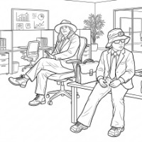 Les poses de travail restent naturelles